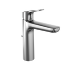 TOTO TLG03303U#CP Gs Series 1.2 Gpm Single Handle Bathroom Faucet For Semi-Vessel Sink With Comfort Glide Technology And Drain Assembly - Polished Chrome