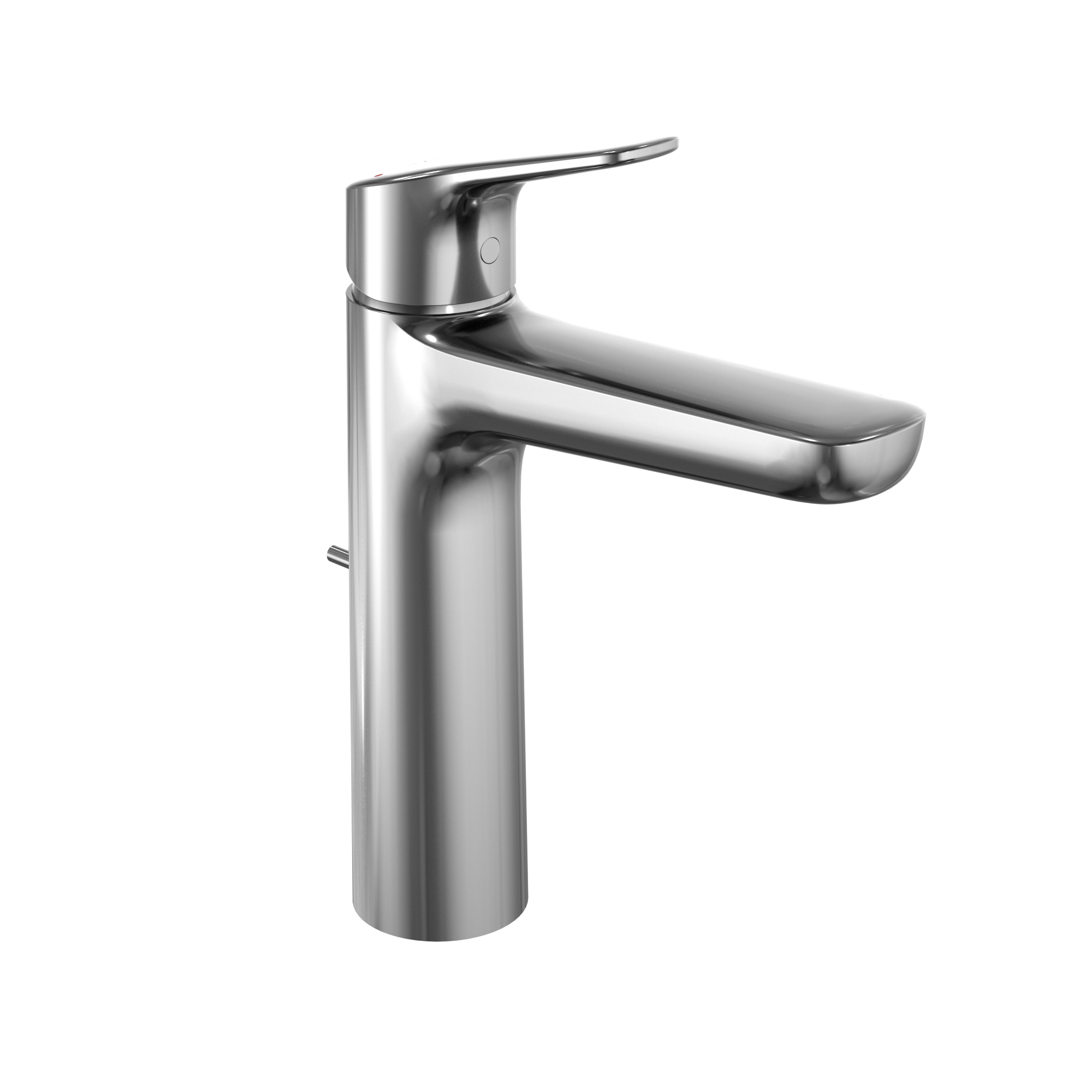 TOTO TLG03303U#CP Gs Series 1.2 Gpm Single Handle Bathroom Faucet For Semi-Vessel Sink With Comfort Glide Technology And Drain Assembly - Polished Chrome