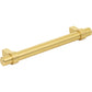 JEFFREY ALEXANDER 5128BG Key Grande 128 mm Center-to-Center Bar Pull - Brushed Gold