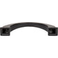 JEFFREY ALEXANDER 944-96MB Roman 96 mm Center-to-Center Arch Pull - Matte Black