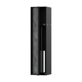 HANSGROHE 56060670 XtraStoris Rock Recessed Toilet Brush Holder with Shelf & Tileable Door - Matte Black