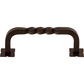 TOP KNOBS M784 Square Twist 3 3/4" Center to Center Bar Pull - Oil Rubbed Bronze