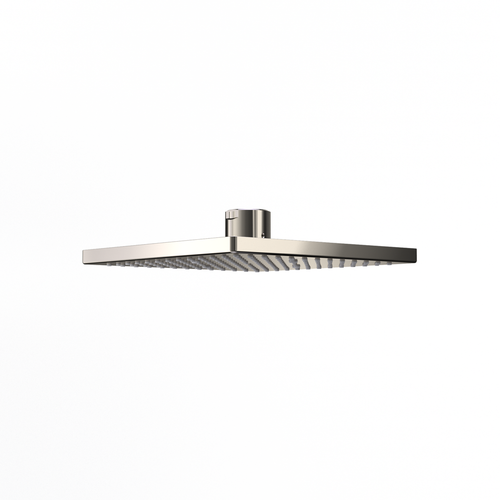 TOTO TBW08002U1#PN G Series 2.5 Gpm Single Spray 10 Inch Square Showerhead With Comfort Wave - Polished Nickel