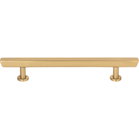 ATLAS 415-WB Tiki Hut 5 1/16" Center to Center Bar Pull , Warm Brass