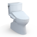 TOTO MW4743074CUFG#01 Washlet+ Vespin Ii 1G Two-Piece Elongated 1.0 Gpf Toilet And Washlet+ C2 Bidet Seat - Cotton White