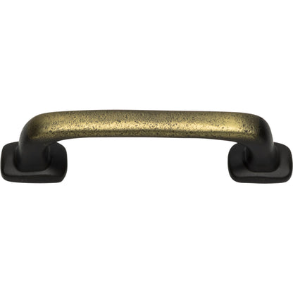 ATLAS 333-ABZ Distressed 3" Center to Center Bar Pull - Antique Bronze