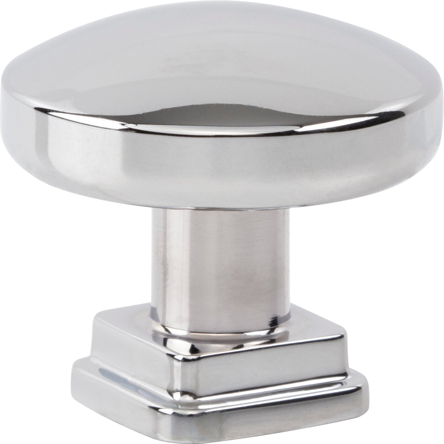 ATLAS A6021-CH Kimberton 1 1/4" Length Round Knob - Polished Chrome