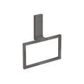 AXOR 42623340 Universal Rectangular Towel Ring - Brushed Black Chrome