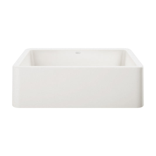 BLANCO 401899 Ikon Ikon SILGRANIT 33" Single Bowl Apron-Front Farmhouse Sink - White in White