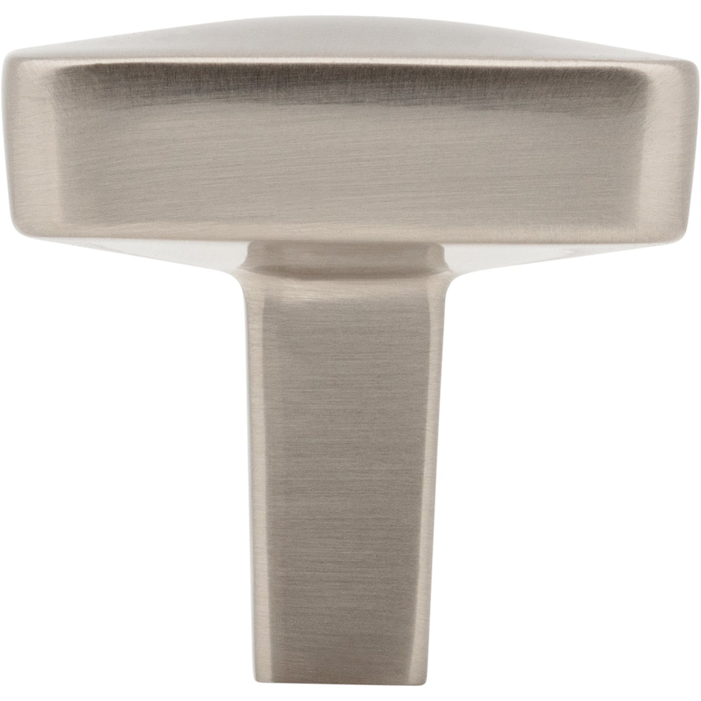 JEFFREY ALEXANDER 905SN Whitlock 1-1/4" Diameter Square Knob - Satin Nickel