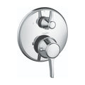 HANSGROHE 15752001 Ecostat Classic Thermostatic Trim with Volume Control, Round - Chrome