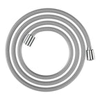 HANSGROHE 28230000 DesignFlex Textile Handshower Hose, 80" - Chrome