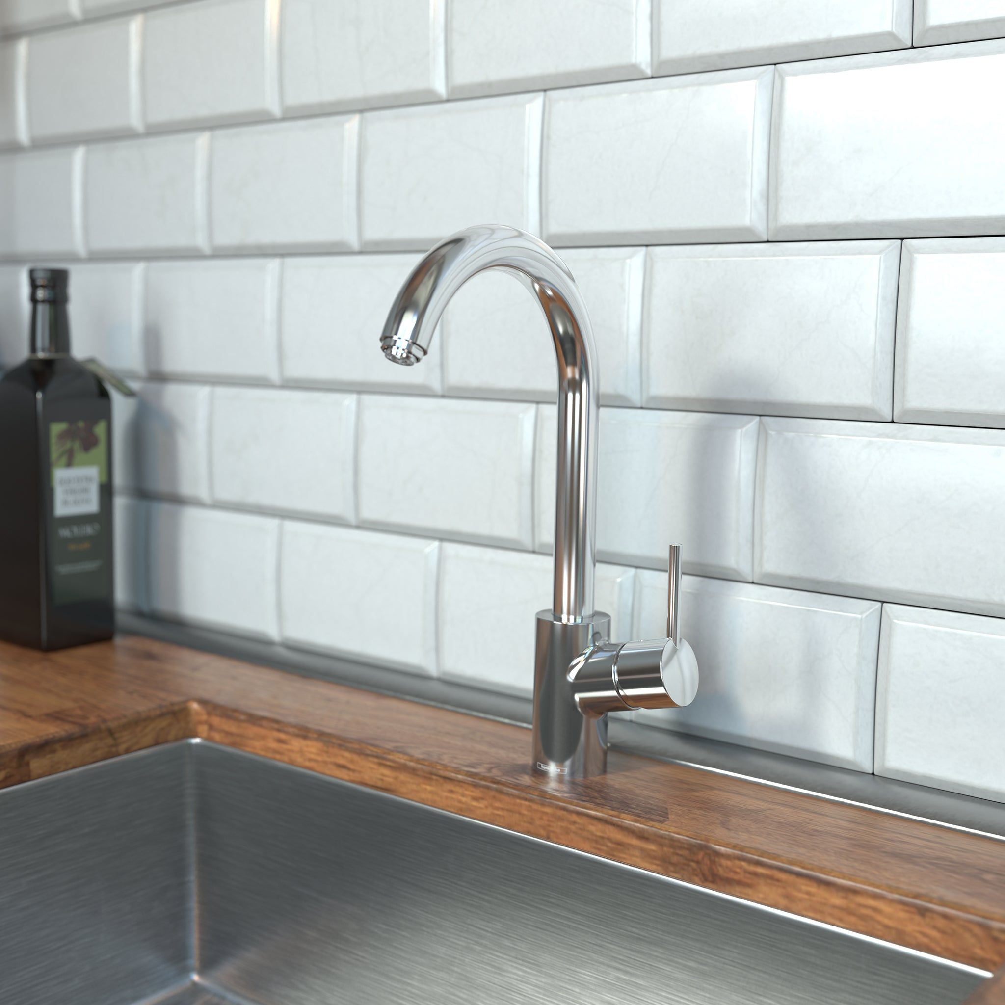 HANSGROHE 04216000 Talis C Prep Kitchen Faucet, 2-Spray Pull-Down, 1.75 GPM - Chrome