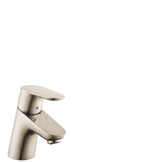 HANSGROHE 04370820 Focus Single-Hole Faucet 70 with Pop-Up Drain, 1.2 GPM - Brushed Nickel