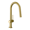 HANSGROHE 72846251 Talis N HighArc Kitchen Faucet, A-Style, 2-Spray Pull-Down, 1.75 GPM - Brushed Gold Optic