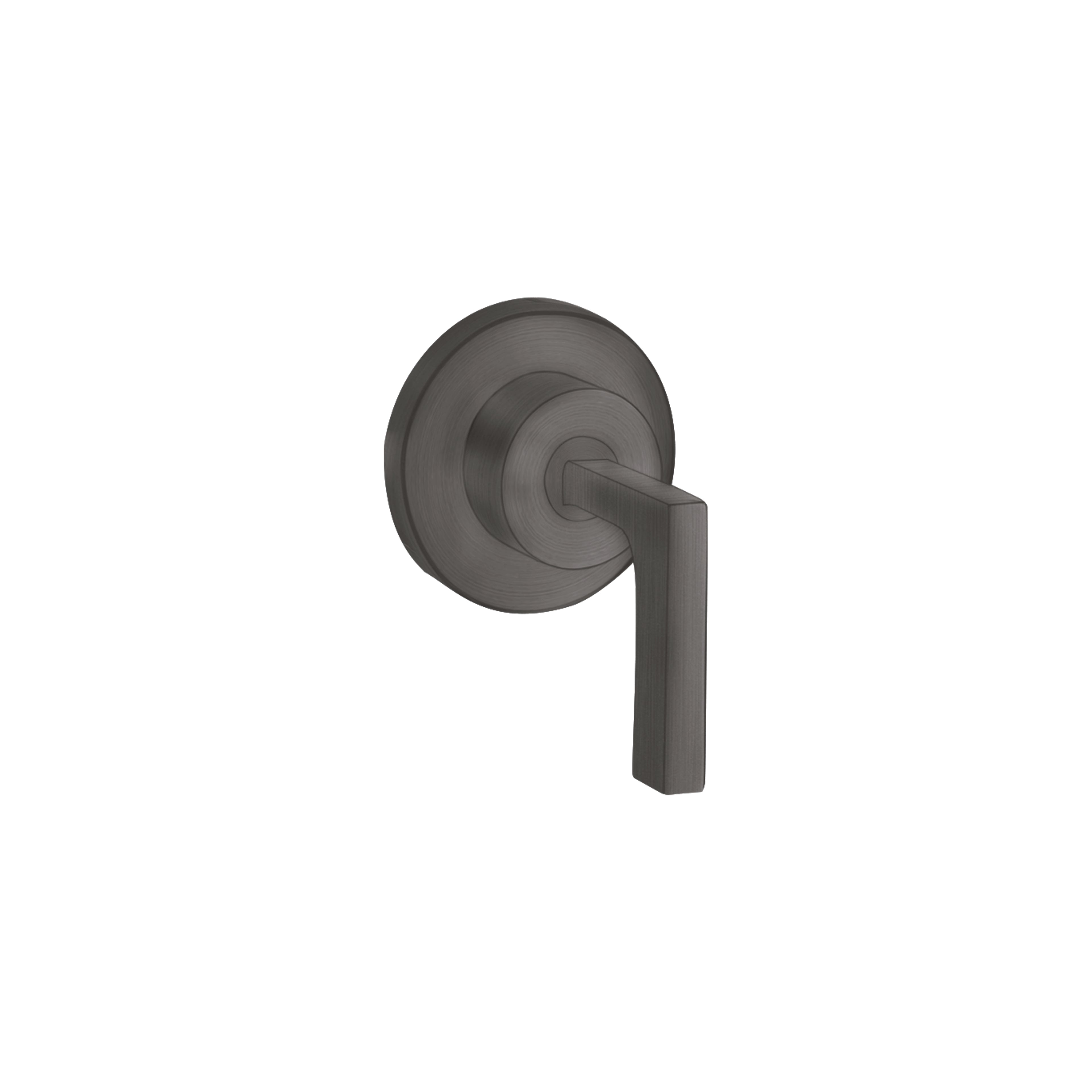 AXOR 39961341 Citterio Volume Control Trim with Lever Handle - Brushed Black Chrome