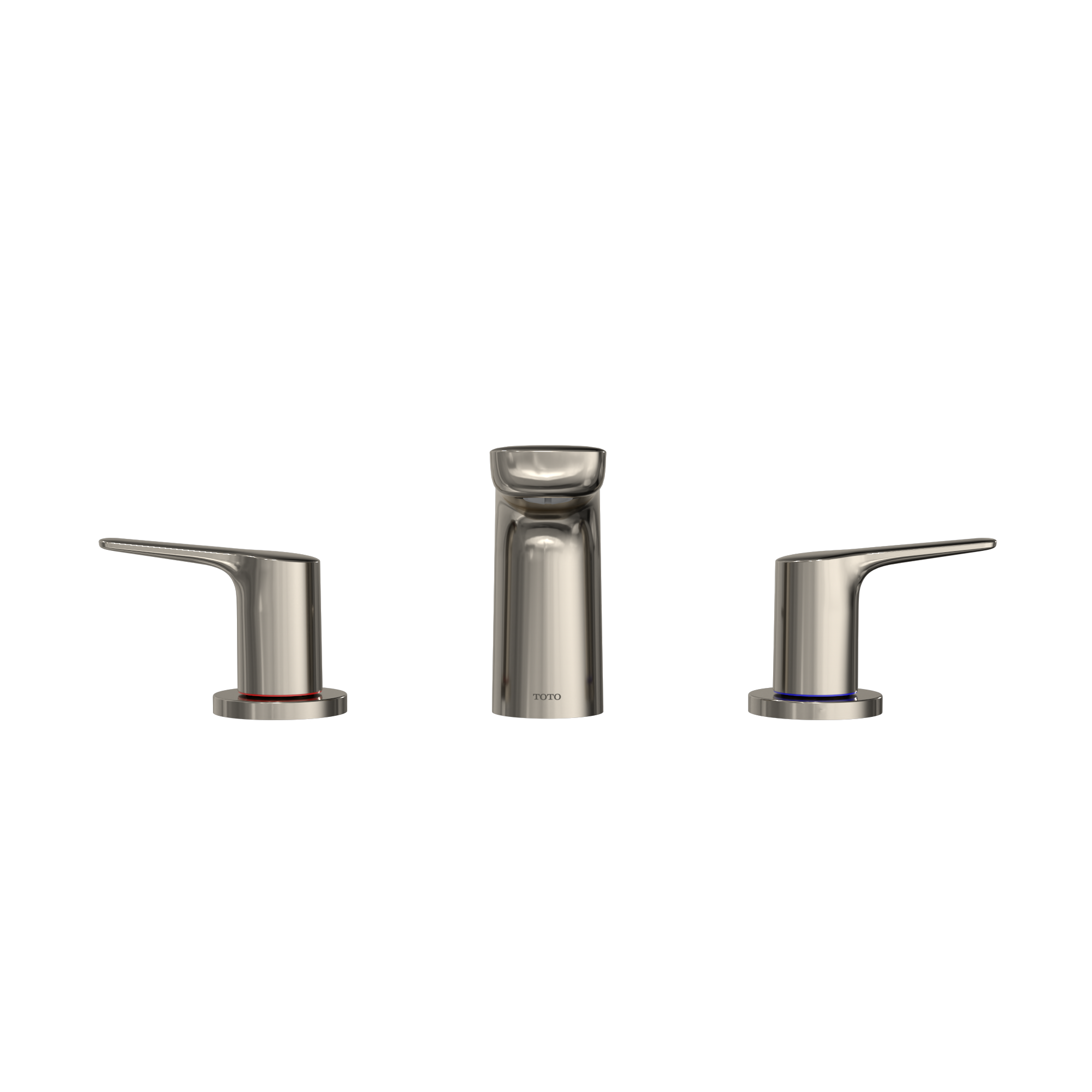 TOTO TBG03201U#PN Gs Two-Handle Deck-Mount Roman Tub Filler Trim - Polished Nickel
