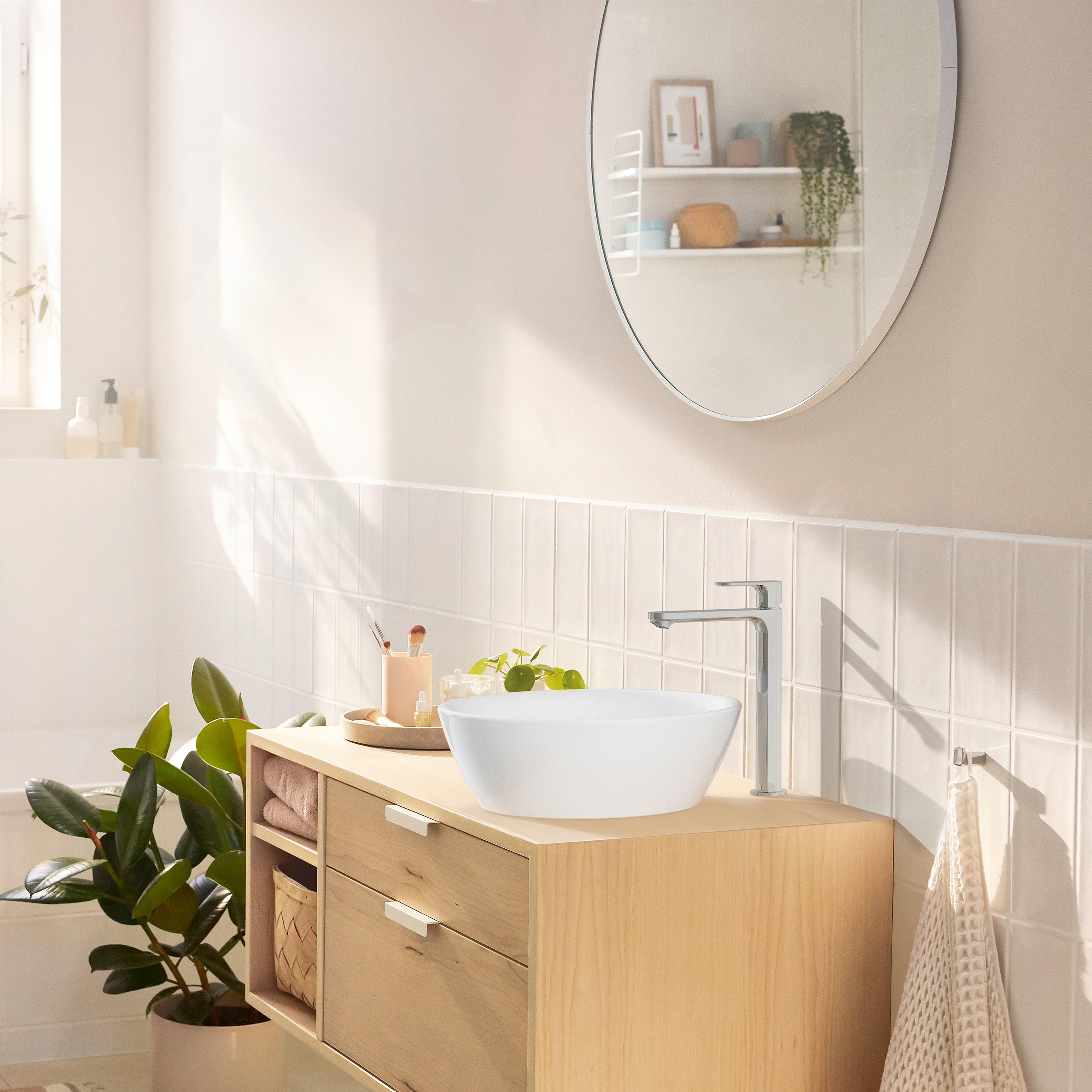 HANSGROHE 72524001 Rebris S Single-Hole Faucet 240, 1.2 GPM - Chrome