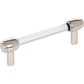 JEFFREY ALEXANDER 775-96NI Carmen 96 mm Center-to-Center Bar Pull - Polished Nickel