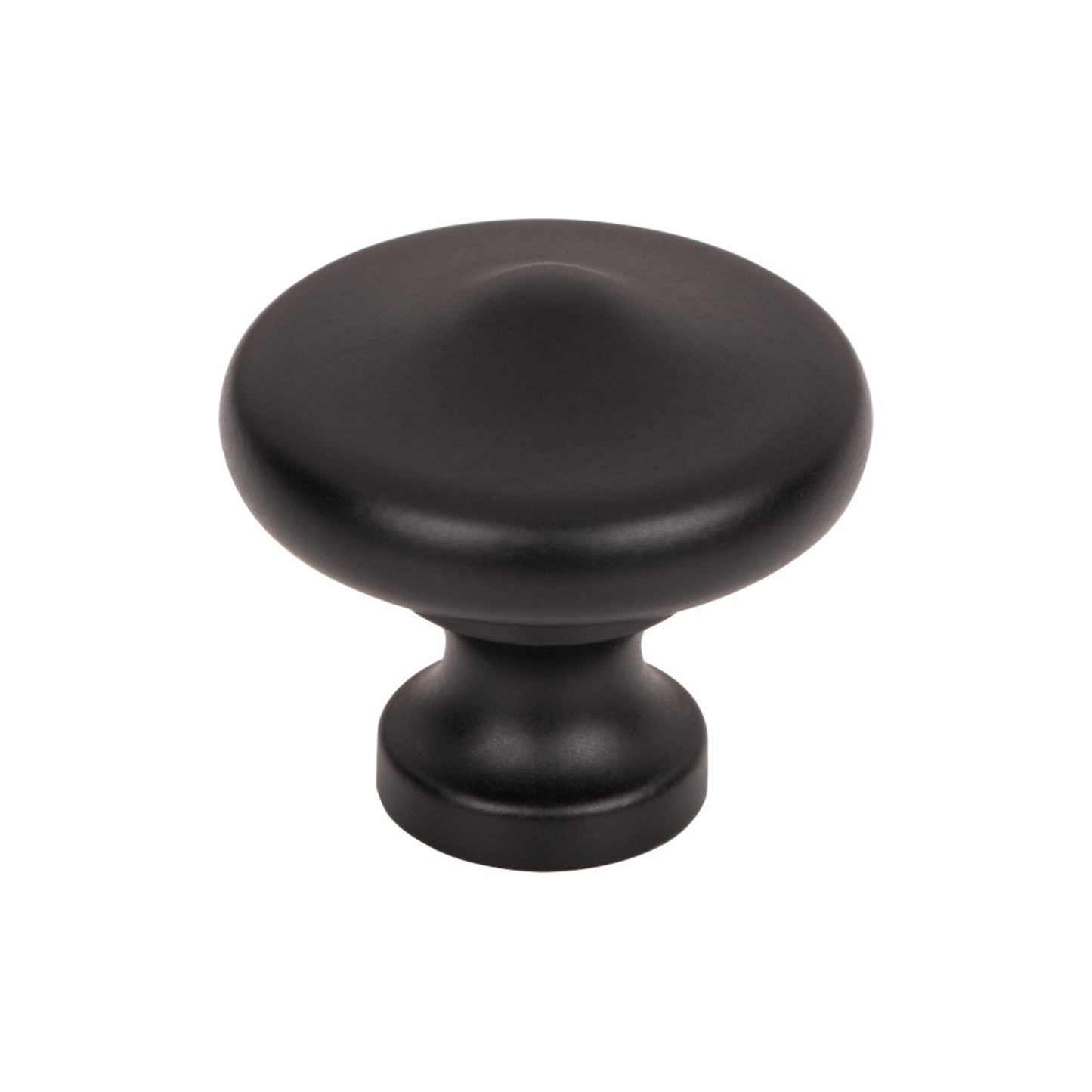 TOP KNOBS M1877 Peak 1 5/16" Diameter Round Knob - Flat Black