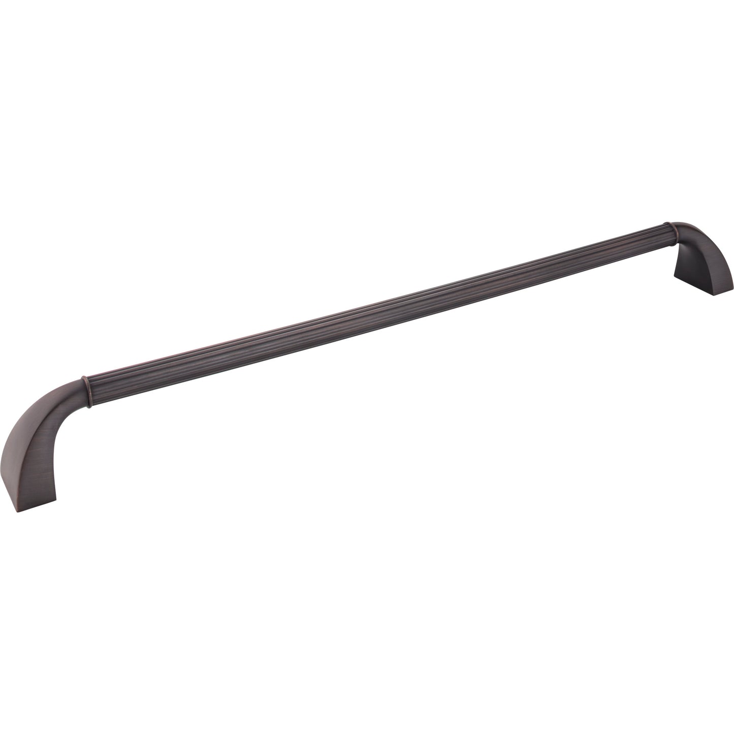 JEFFREY ALEXANDER Z281-18DBAC Cordova 18" Center-to-Center Appliance Pull - Brushed Oil Rubbed Bronze