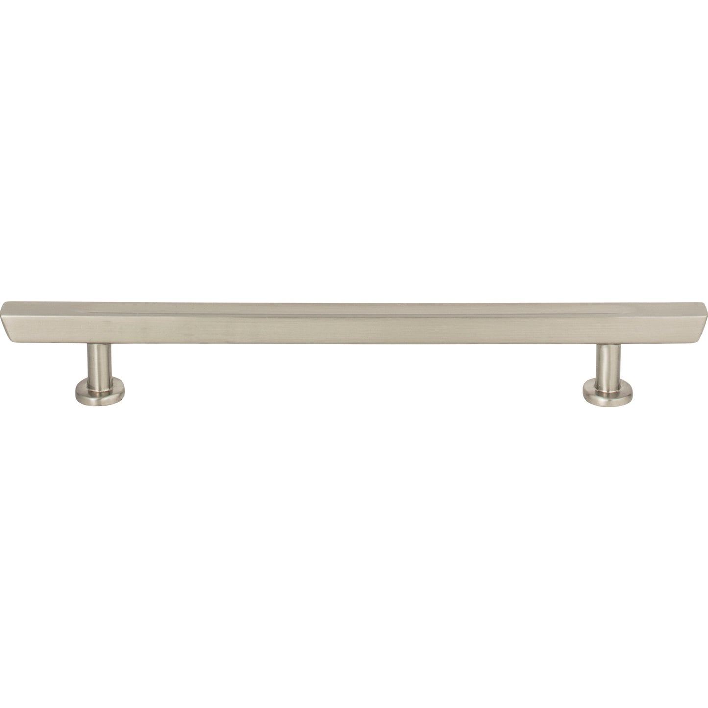 ATLAS 416-BRN Tiki Hut 6 5/16" Center to Center Bar Pull , Brushed Nickel