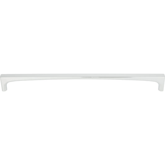 TOP KNOBS TK1017PC Riverside 12" Center to Center Bar Pull - Polished Chrome