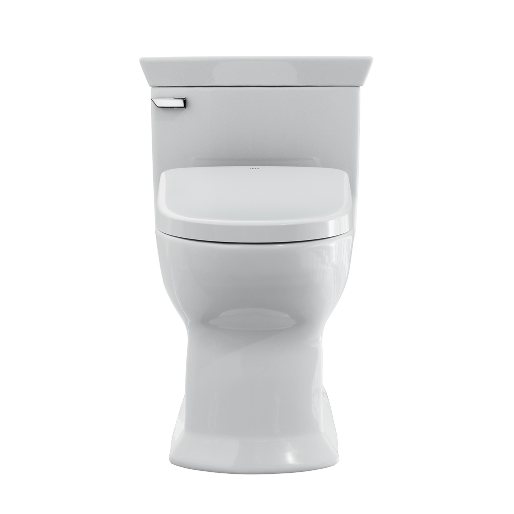 TOTO MW9644736CEFG#01 Washlet+ Soiree Elongated 1.28 Gpf Universal Height Toilet With S7A Bidet Seat - Cotton White
