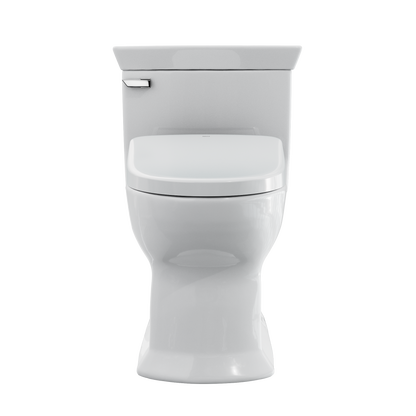 TOTO MW9644736CEFG#01 Washlet+ Soiree Elongated 1.28 Gpf Universal Height Toilet With S7A Bidet Seat - Cotton White