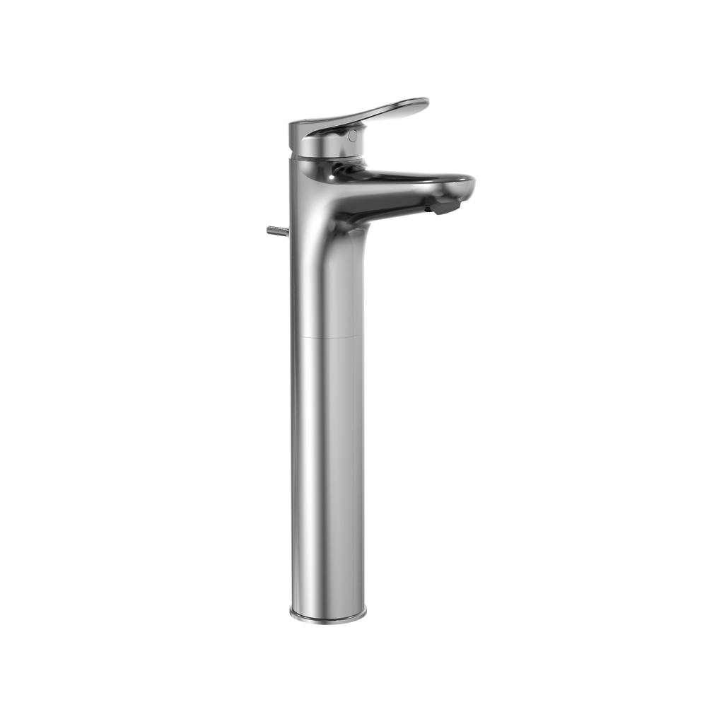 TOTO TLS04306U#CP Lf Series 1.2 Gpm Single Handle Bathroom Faucet For Vessel Sink With Drain Assembly - Polished Chrome