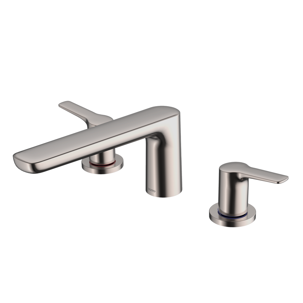 TOTO TBG03201U#PN Gs Two-Handle Deck-Mount Roman Tub Filler Trim - Polished Nickel