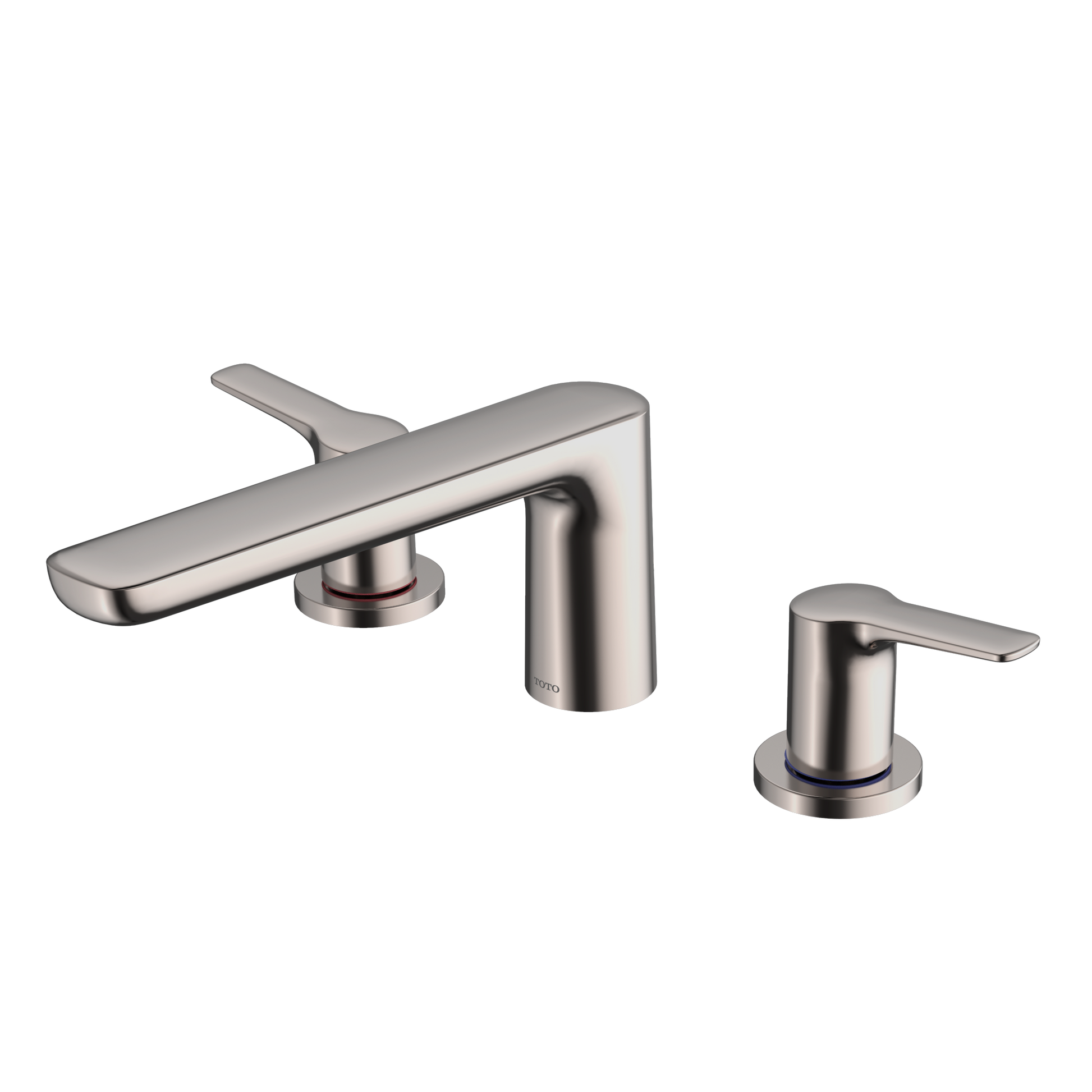 TOTO TBG03201U#PN Gs Two-Handle Deck-Mount Roman Tub Filler Trim - Polished Nickel