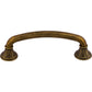 TOP KNOBS M966 Lund 4" Center to Center Bar Pull - German Bronze