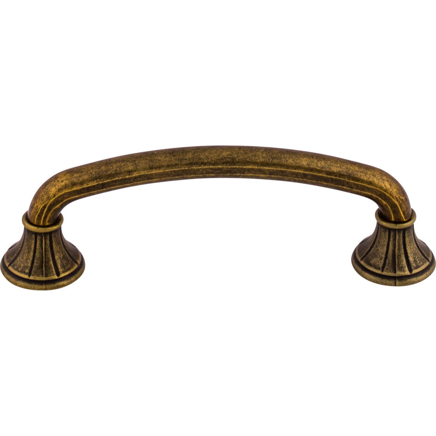 TOP KNOBS M966 Lund 4" Center to Center Bar Pull - German Bronze