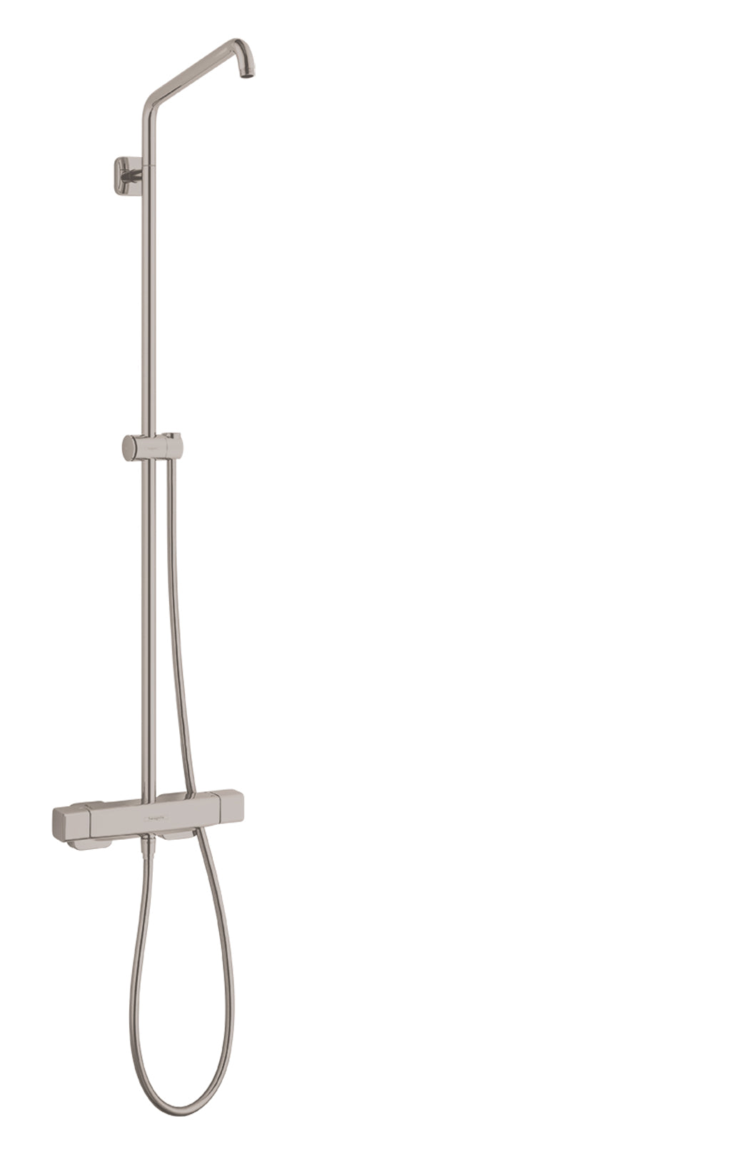 HANSGROHE 26067821 Croma E Showerpipe without Shower Components - Brushed Nickel
