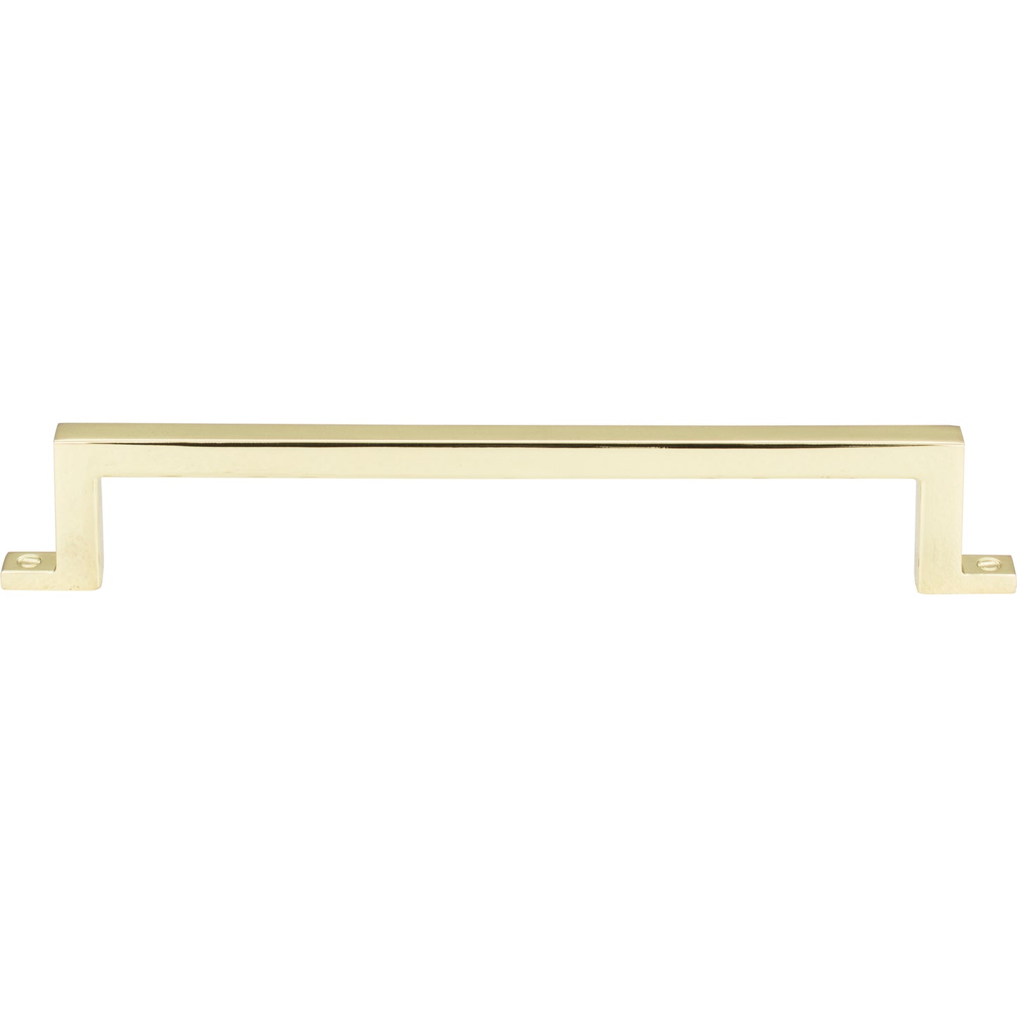 ATLAS 387-PB Campaign 6 5/16" Center to Center Bar Pull - Polished Brass