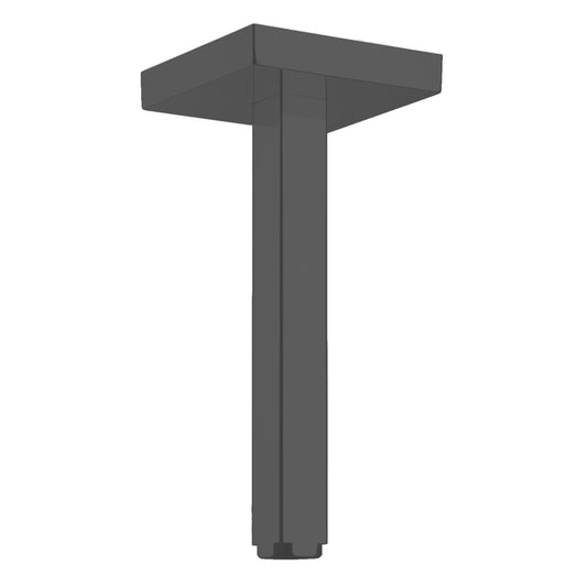 AXOR ShowerSolutions Extension Pipe for Ceiling Mount in Polished Black Chrome