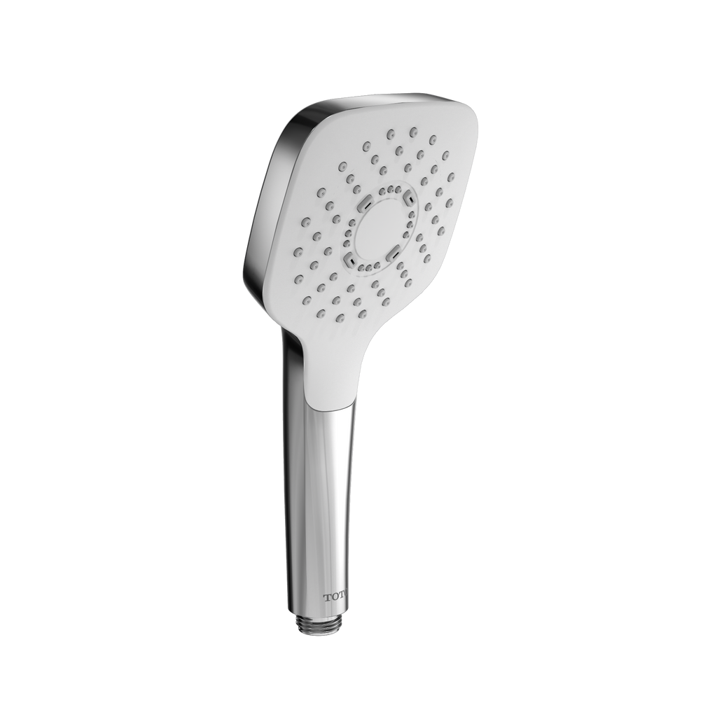 TOTO TBW02010U4#CP G Series 1.75 Gpm Single Spray 4 Inch Square Handshower With Comfort Wave Technology - Polished Chrome