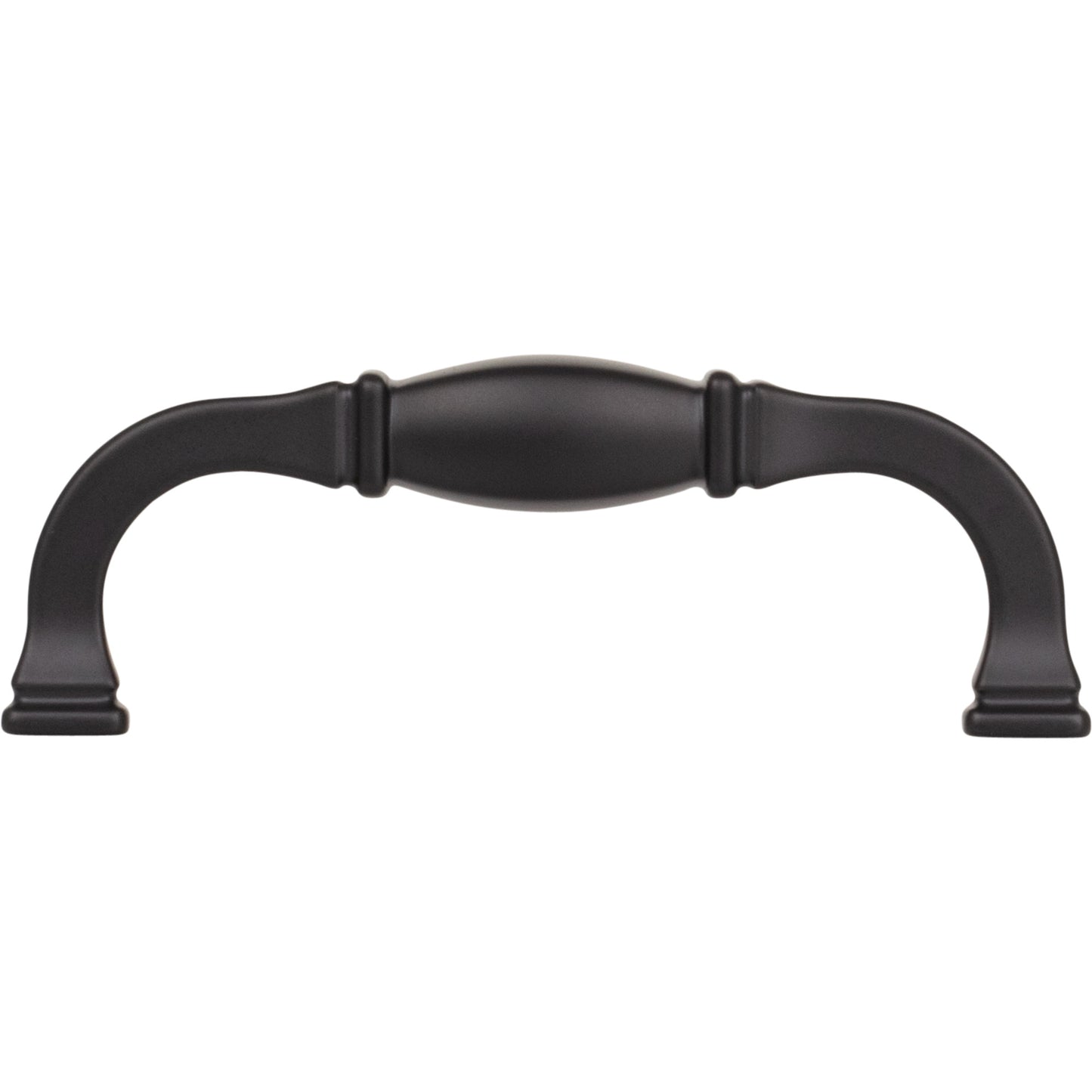 JEFFREY ALEXANDER 278-96MB Audrey 96 mm Center-to-Center Bar Pull - Matte Black