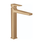 HANSGROHE 32513141 Metropol Single-Hole Faucet 260 with Lever Handle, 1.2 GPM - Brushed Bronze