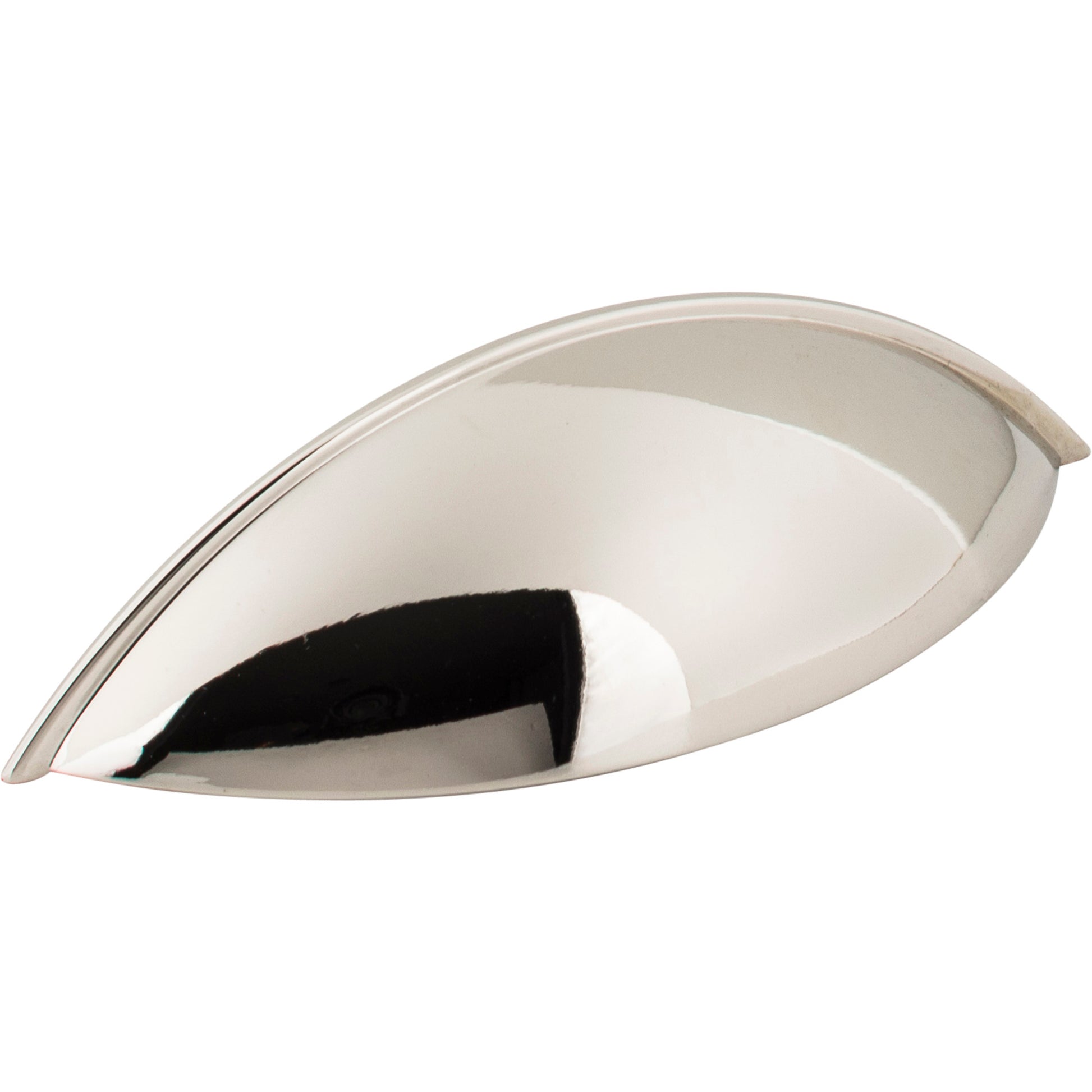 JEFFREY ALEXANDER 8236NI Bordeaux 96 mm Center-to-Center Cup/Bin Pull - Polished Nickel