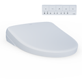 TOTO SW4736AT40#01 Washlet+ S7A Electronic Bidet Toilet Seat With Ewater+ Bowl And Wand Cleaning - Cotton White