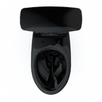 TOTO CST786CE#51 Drake Transitional Two-Piece Elongated 1.28 Gpf Tornado Flush Toilet - Ebony