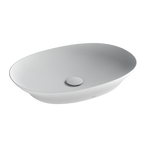 TOTO LT474MT#CMW Kiwami Oval 24 Inch Vessel Bathroom Sink With Cefiontect - Clean Matte