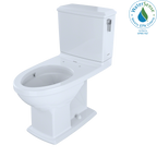 TOTO CST494CEMFRG#01 Connelly Two-Piece Elongated Dual-Max 1.28 And 0.9 Gpf Universal Height Toilet With Cefiontect And Right Lever - Cotton White