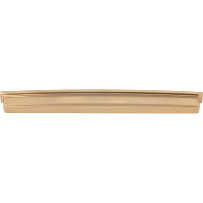 JEFFREY ALEXANDER 141-305SBZ Renzo 305 mm Center-to-Center Cup/Bin Pull - Satin Bronze