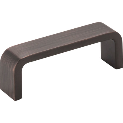 ELEMENTS 193-3DBAC Asher 3" Center-to-Center Bar Pull - Brushed Oil Rubbed Bronze