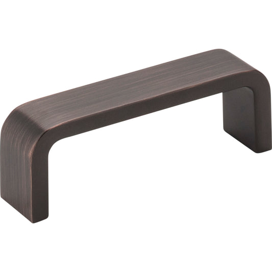 ELEMENTS 193-3DBAC Asher 3" Center-to-Center Bar Pull - Brushed Oil Rubbed Bronze