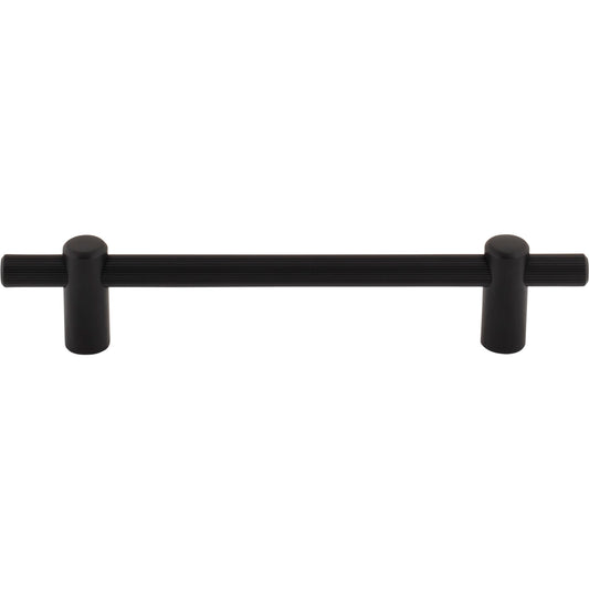 TOP KNOBS TK3253BLK Dempsey 5 1/16" Center to Center Bar Pull - Flat Black