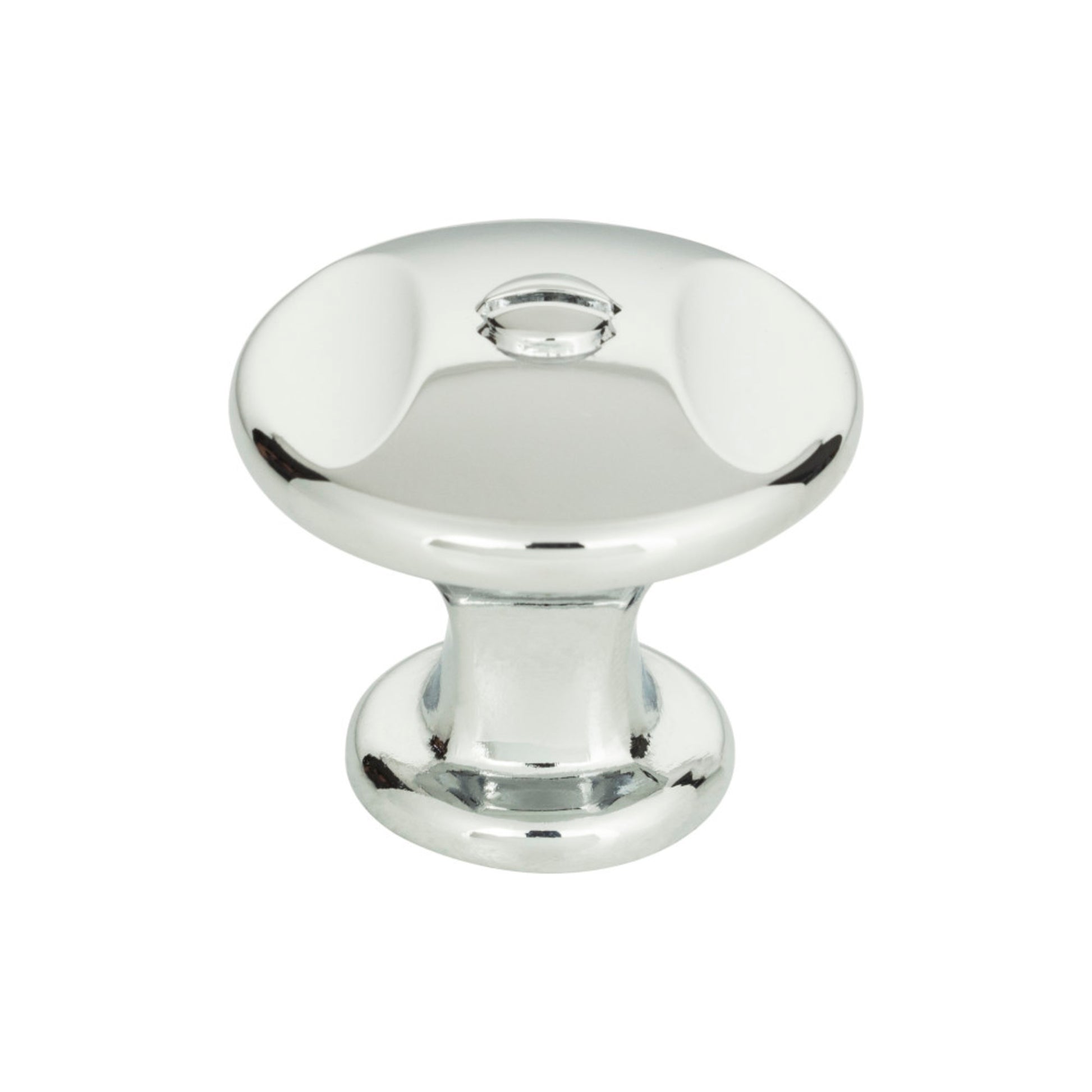 ATLAS A869-CH Ergo 1 3/8" Diameter Round Knob - Polished Chrome